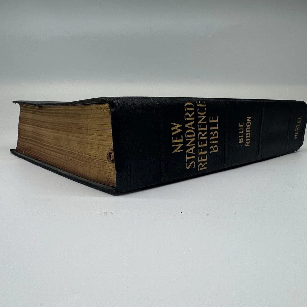 Hertel 1955 Blue Ribbon Red Letter Alphabetizing Standard Giant Edition